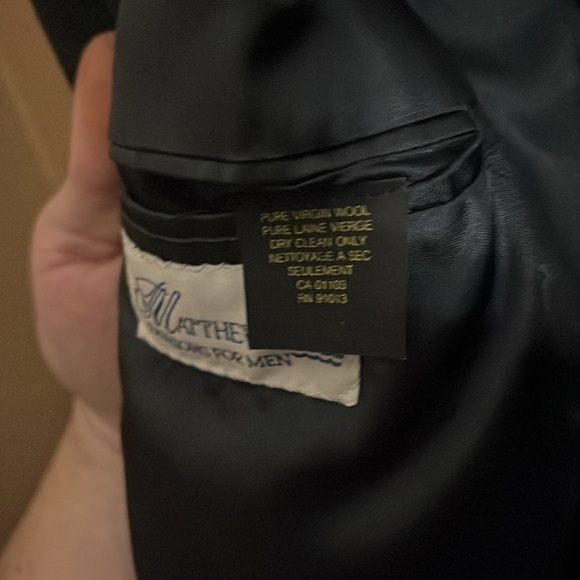 Vintage Savile Row wool blazer no size tag - Picture 7 of 7